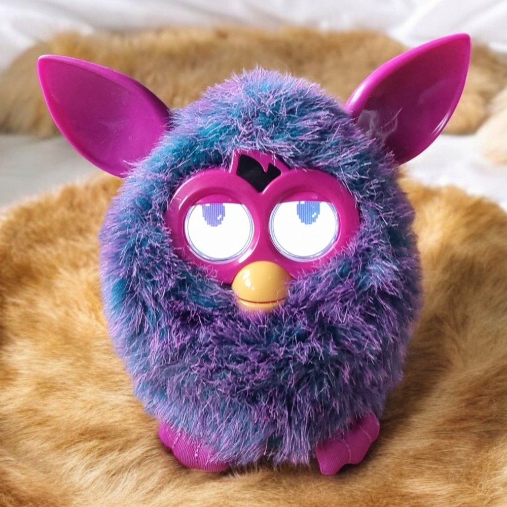 Vintage Pink and Blue Furby in Great Working Condition